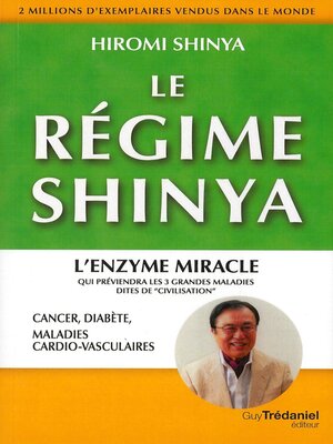 cover image of Le régime Shinya